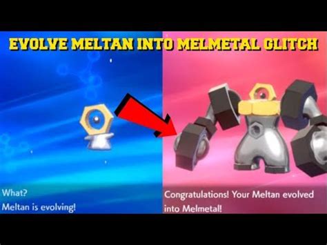 how to evolve meltan in pokemon sword